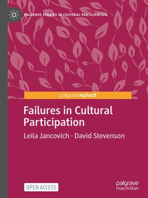 cover image of Failures in Cultural Participation